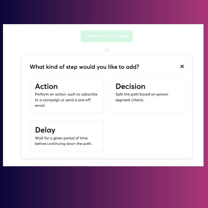 visual workflow builder in Systeme.io