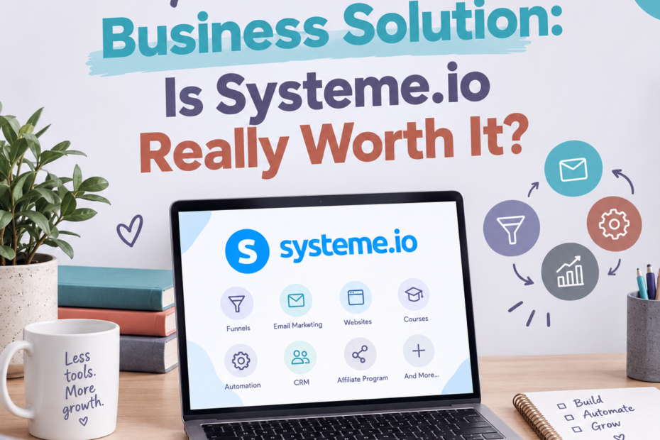 all in one business solution is systeme really worth it